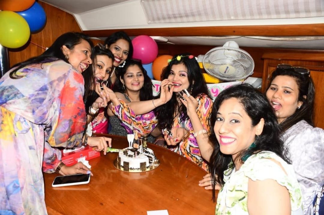 Birthday Celebration on Yacht